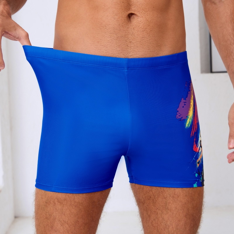Trunk Breathable Men - Sport Quick Dry Swimsuit Briefs Flat
