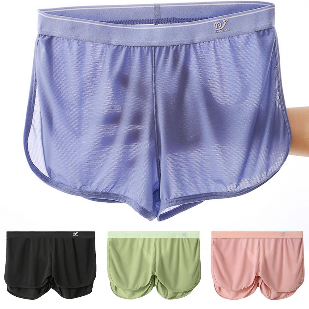 Mesh Sport Boxer - Soft M-3XL Breathable Mesh Boxers Panties