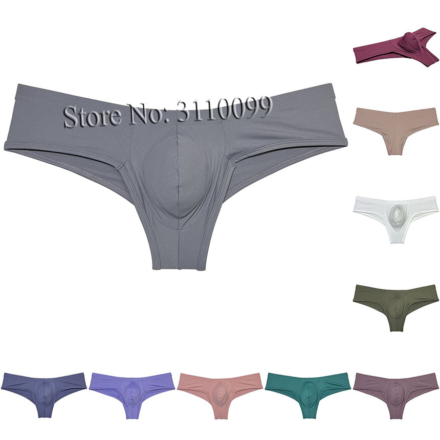 Pouch Boxer Pouch - Men's Skin Feel Brazilian Bikini Enhance