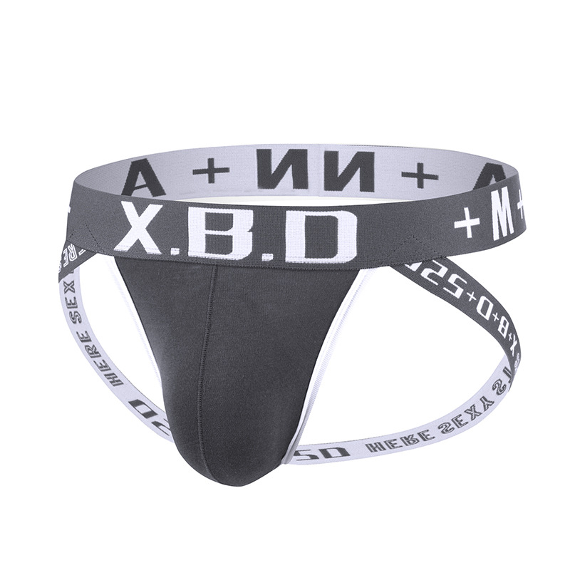 Jockstrap Athletic - Men Jockstrap Thong Cotton Breathable Sexy