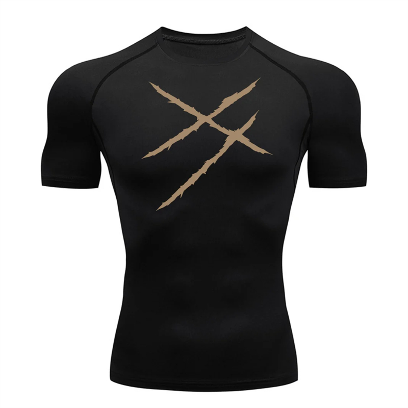 Base Layer Top - Stylish Graphic Athletic Quick Dry Compression