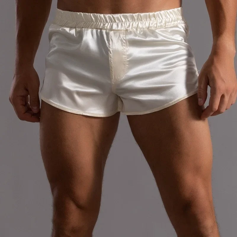 Boxer Shorts Modal - Men Sissy Aro Pants Sleep Bottoms