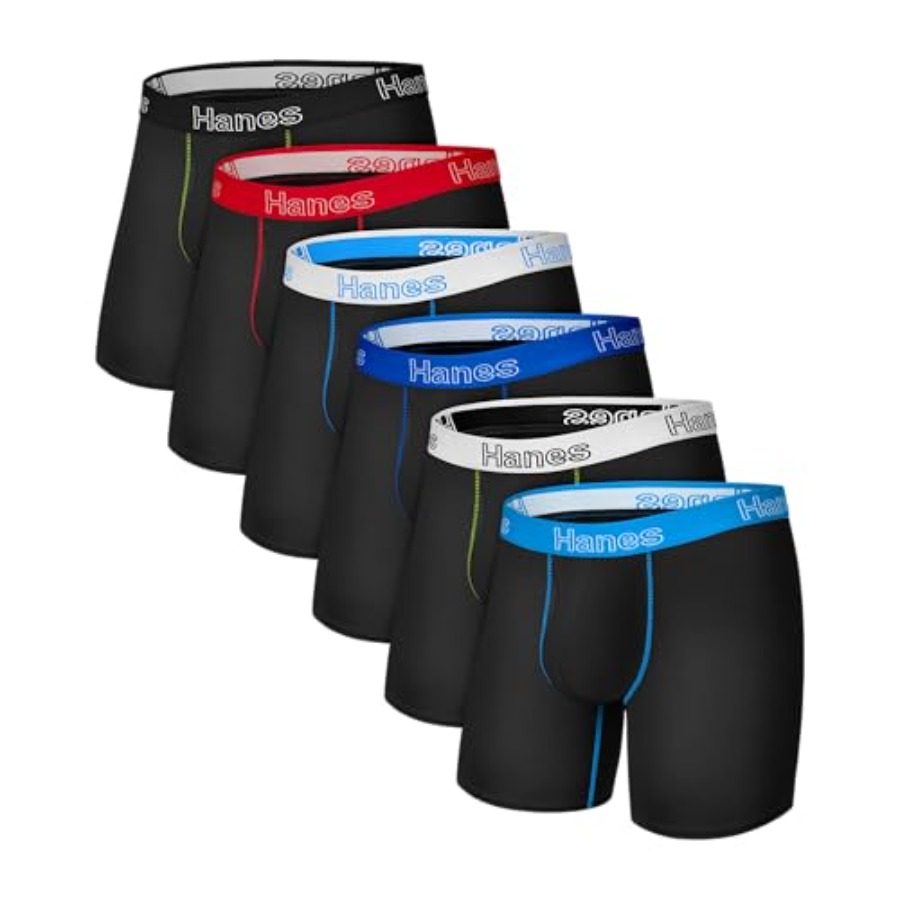 Boxer Brief Pack Cotton - Men's Boxer Brief Underwear Pack, Stretch