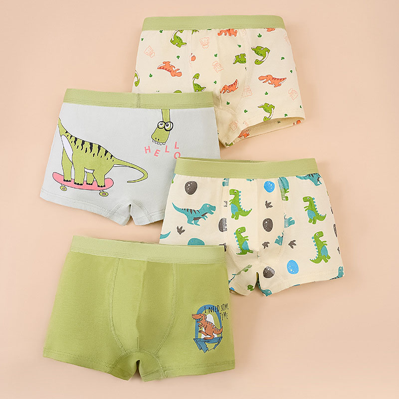 4-Pack Soft Boy Boxer Brief  H - Boxer Brief Pack Cotton 评论和价格