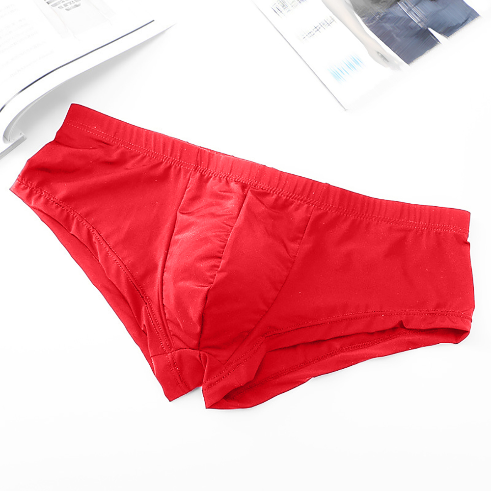 Ice Silk Underwear Lingerie Bo - Pouch Boxer Pouch 评论和价格