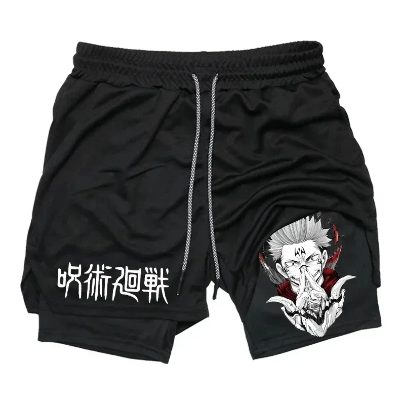 Men's Sports Shorts Jujutsu Ka - Compression Shorts Athletes 评论和价格
