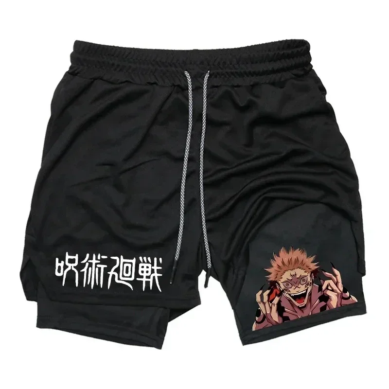 Men's Sports Shorts Jujutsu Ka - Compression Shorts Athletes 评论和价格