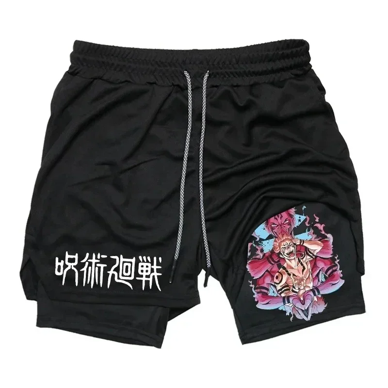 Men's Sports Shorts Jujutsu Ka - Compression Shorts Athletes 评论和价格