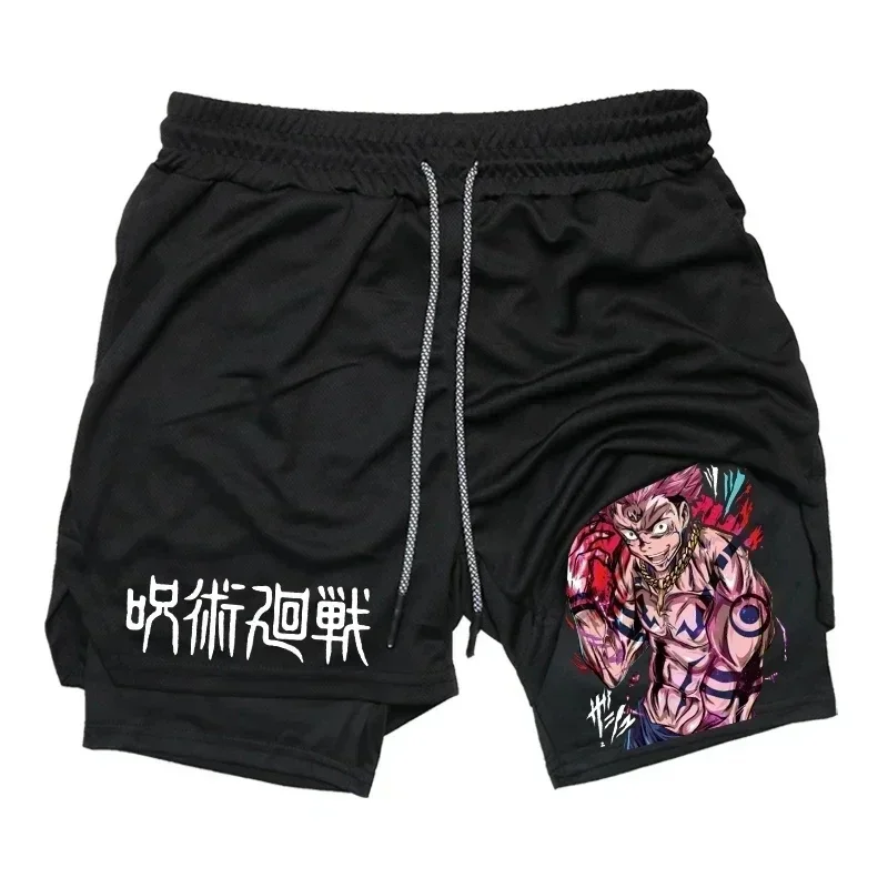 Men's Sports Shorts Jujutsu Ka - Compression Shorts Athletes 评论和价格
