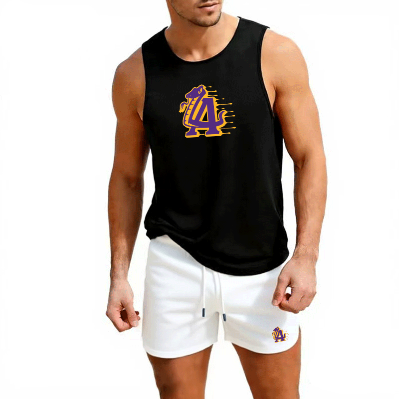 Fitness loose men tank top  sl - Sleeveless Undershirt 评论和价格