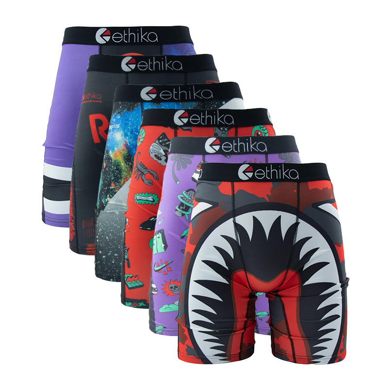 ETHIKA 6Pcs Men Underwear Boxe - Boxer Shorts Modal 评论和价格