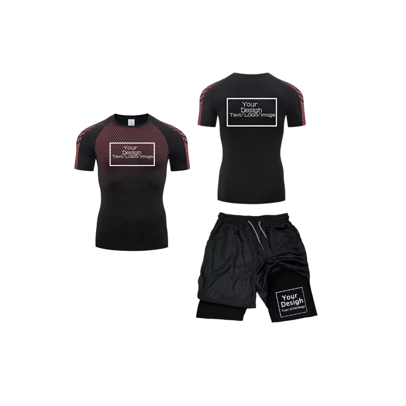 Men's Custom Printed Compressi - Compression Shorts Athletes 评论和价格