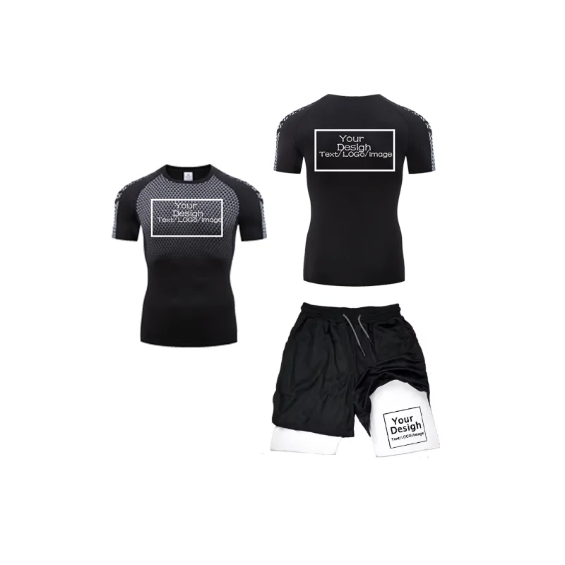 Men's Custom Printed Compressi - Compression Shorts Athletes 评论和价格