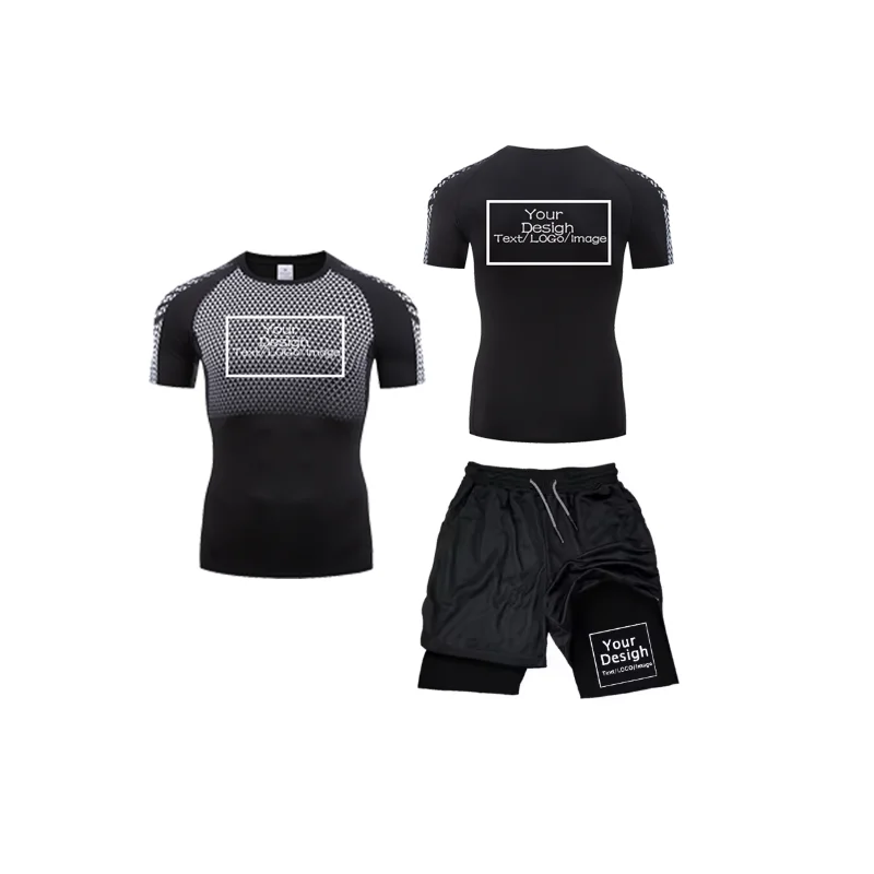 Men's Custom Printed Compressi - Compression Shorts Athletes 评论和价格