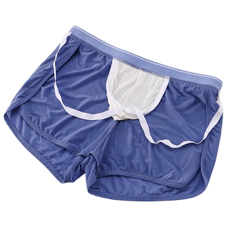 Thin Ice Silk Underwear Men Bo - Pouch Boxer Pouch 评论和价格
