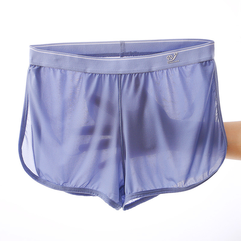 Thin Ice Silk Underwear Men Bo - Pouch Boxer Pouch 评论和价格