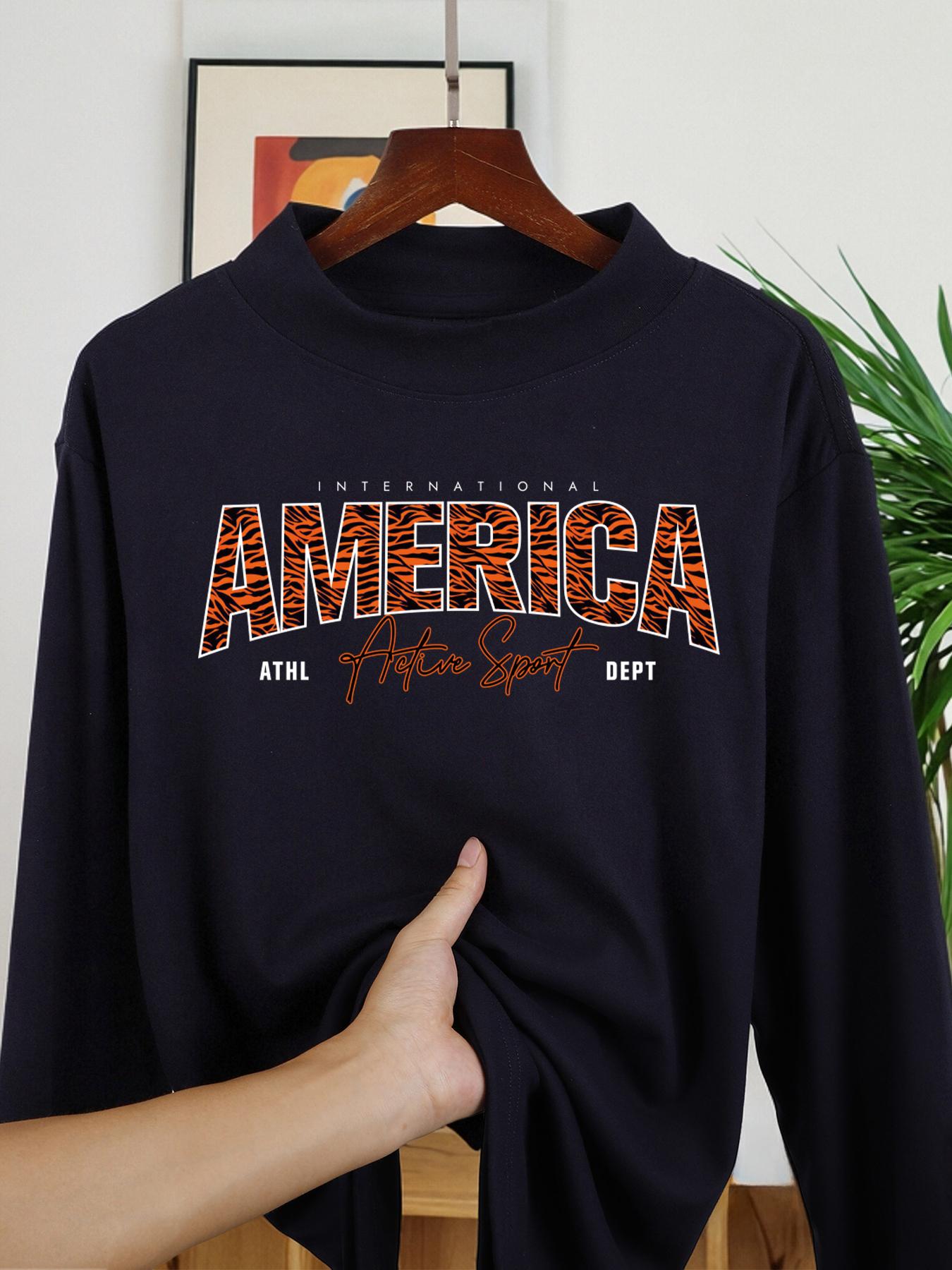 America Active Sport Print Man - Base Layer Top 评论和价格
