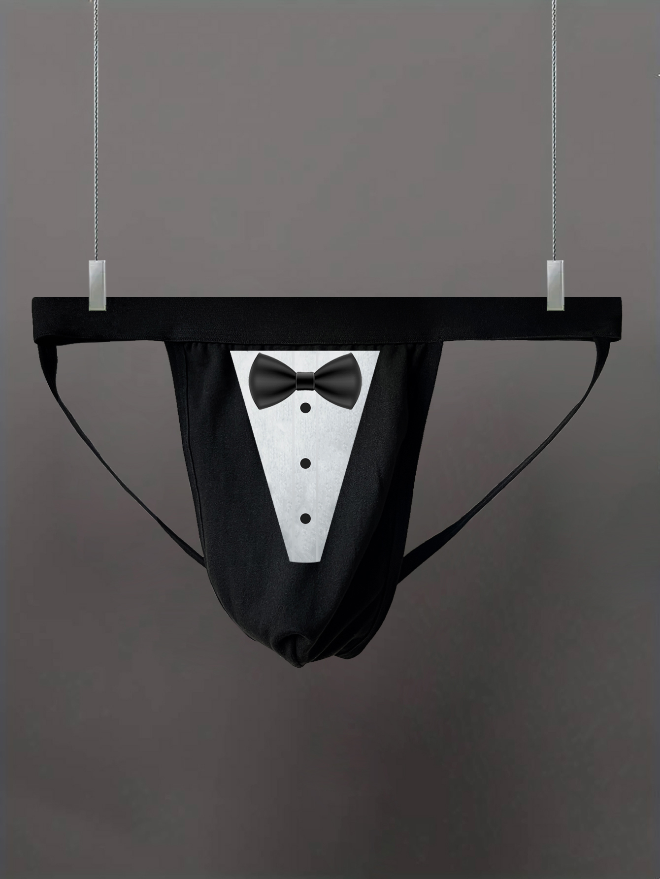 T-back Thongs with Bow Ties Pr - Trunk Breathable Men 评论和价格
