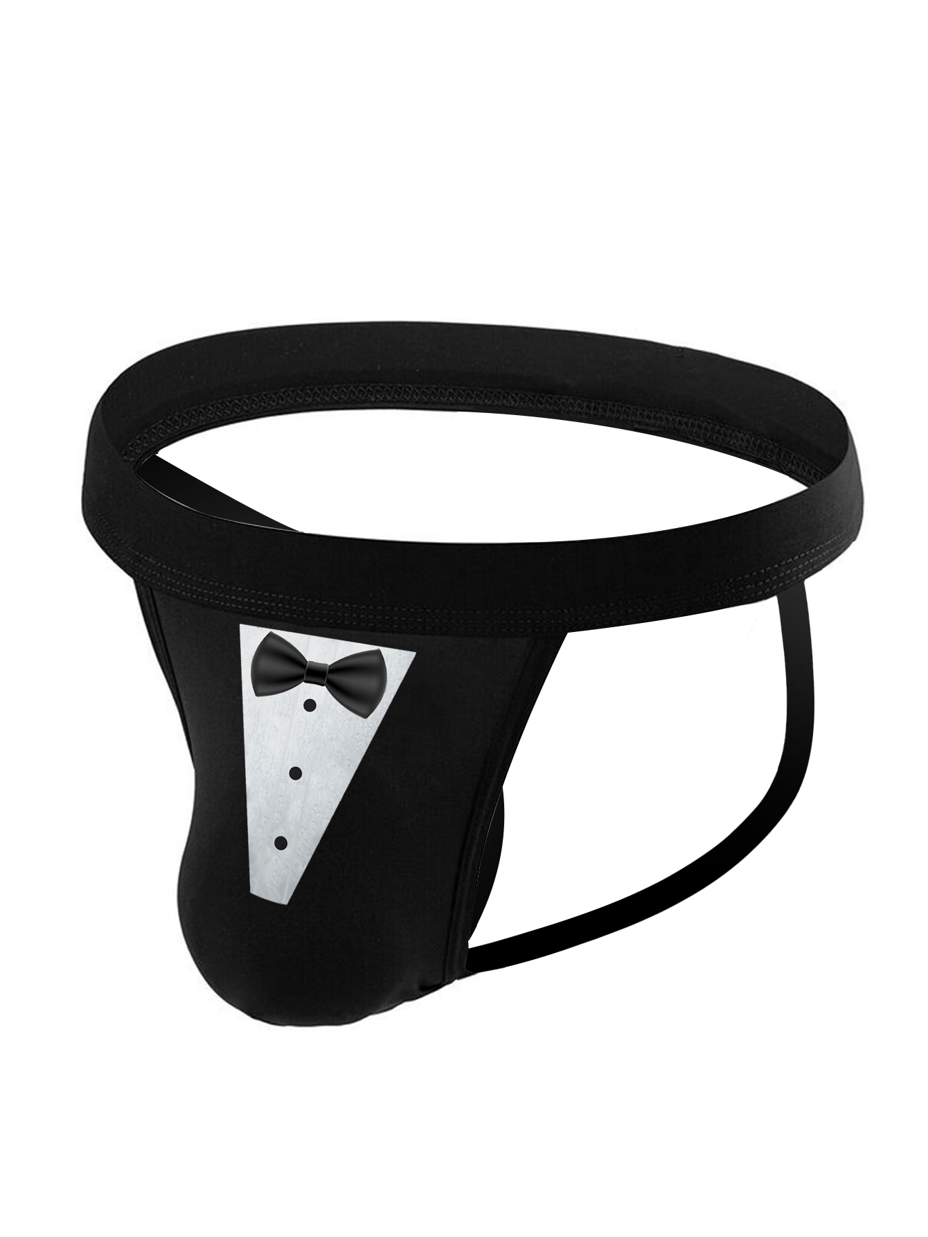 T-back Thongs with Bow Ties Pr - Trunk Breathable Men 评论和价格