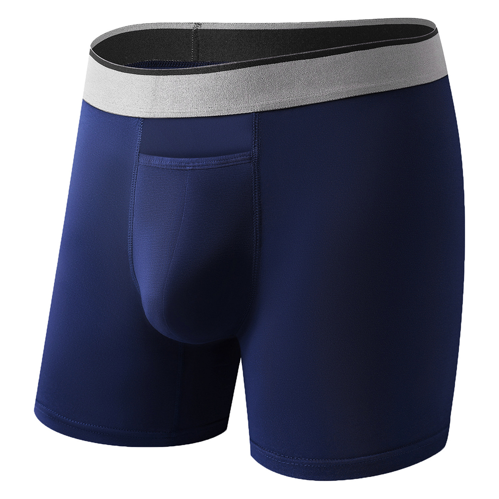 1pc Men Long Leg Shorts Soft U - Long Leg Trunk Men 评论和价格
