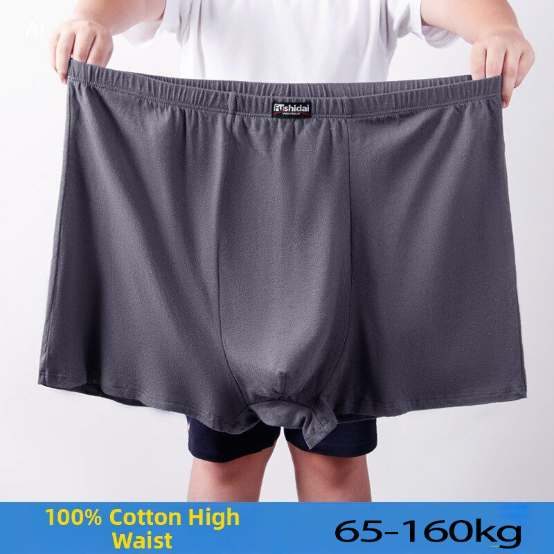 Mens Plus Size Boxer Briefs 10 - Long Leg Trunk Men 评论和价格