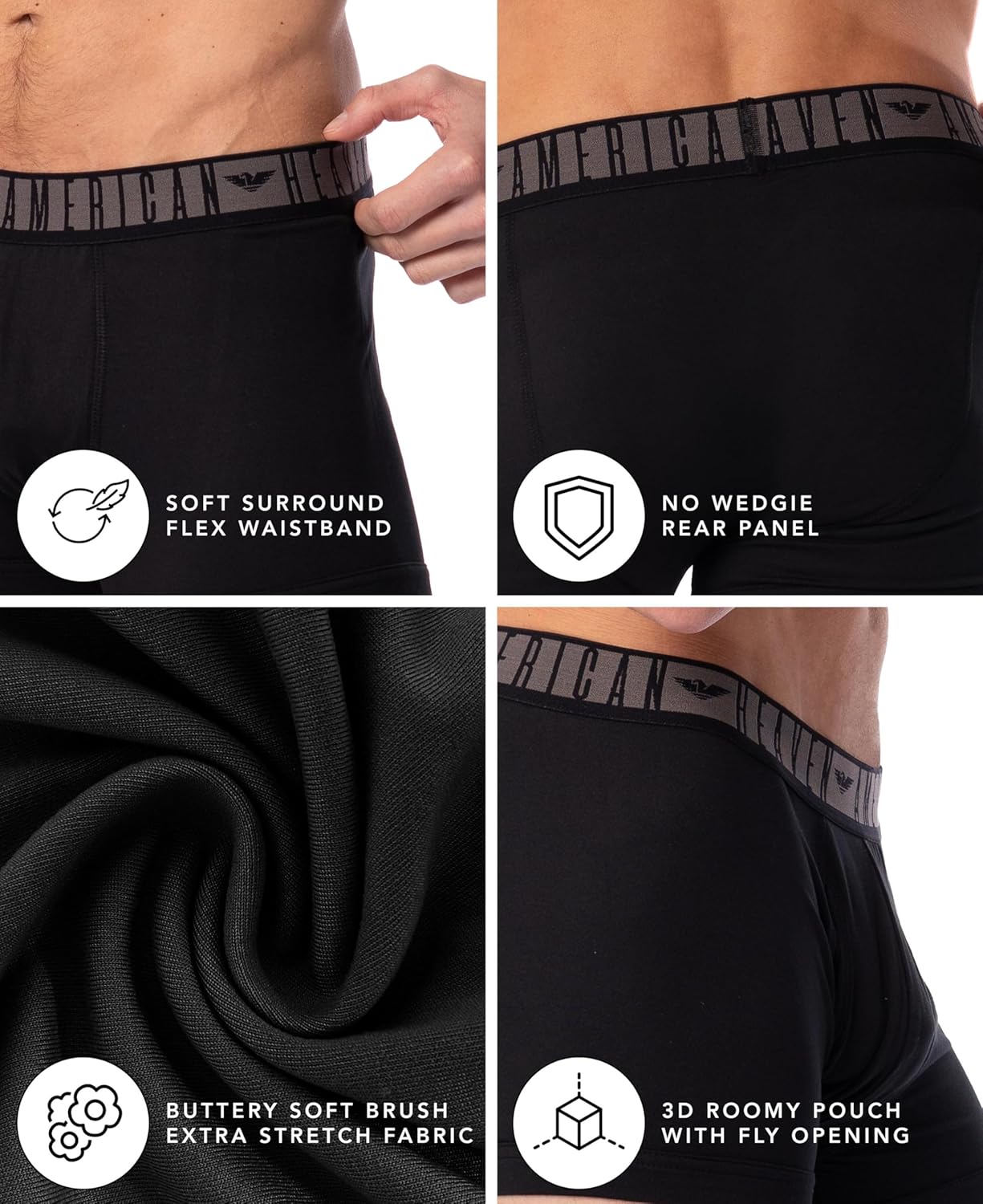 Men's Underwear Trunks | Ultra - Boxer Brief Pack Cotton 评论和价格