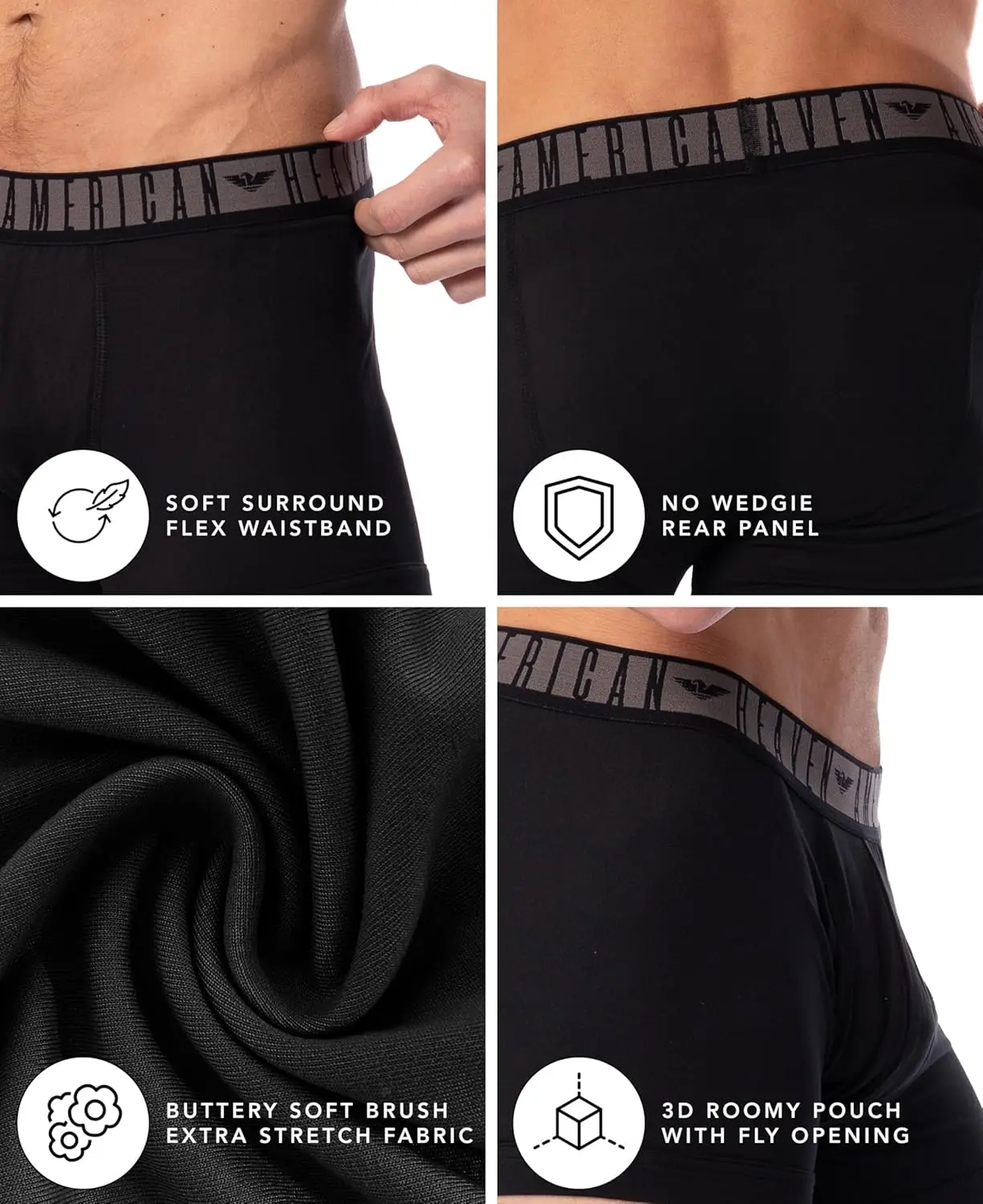 Men's Underwear Trunks | Ultra - Boxer Brief Pack Cotton 评论和价格
