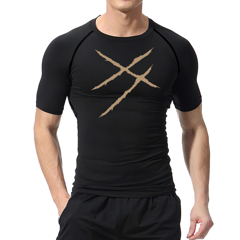 Stylish Graphic Athletic Quick - Base Layer Top 评论和价格