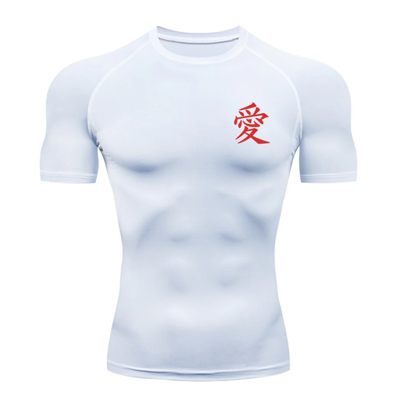 Stylish Graphic Athletic Quick - Base Layer Top 评论和价格