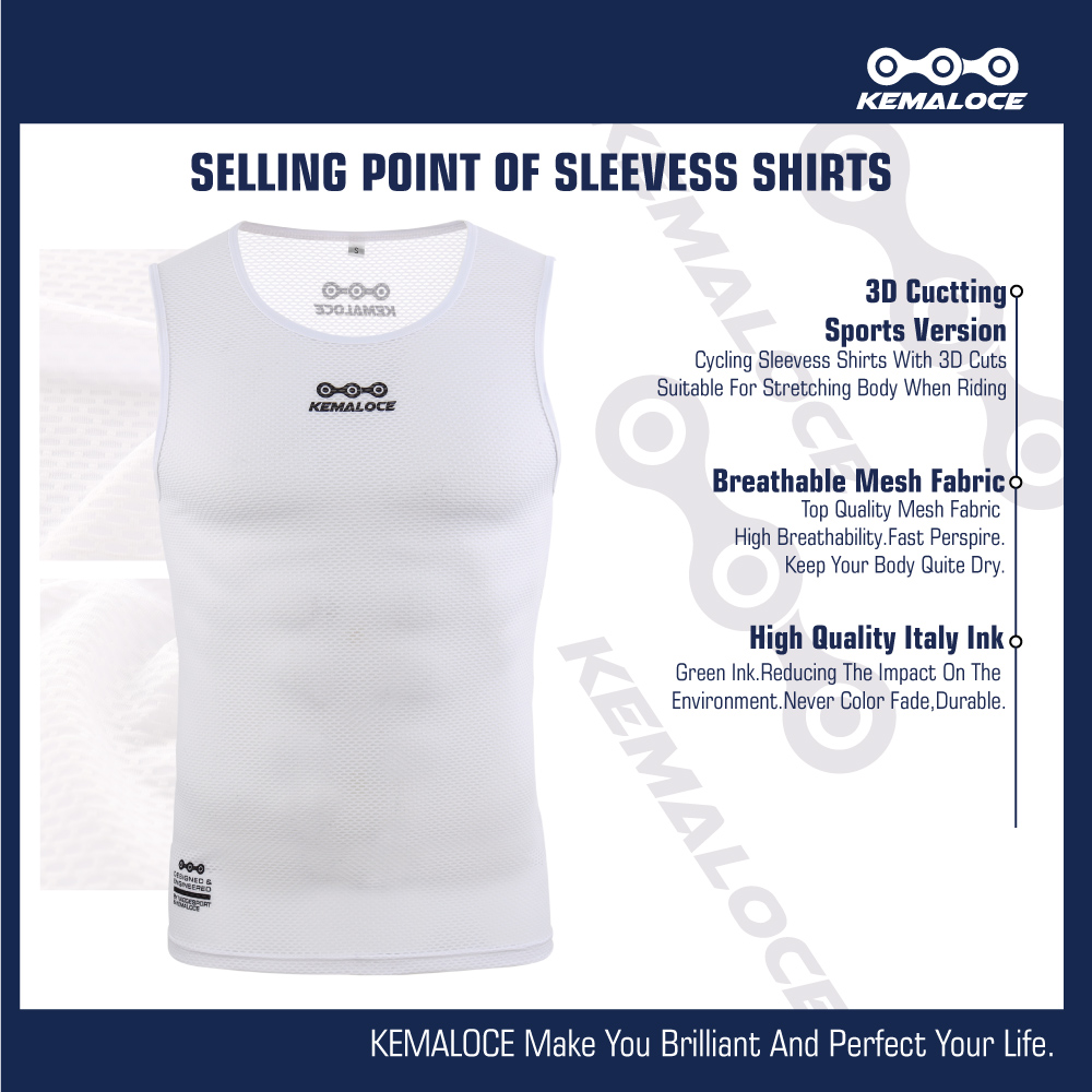 KEMALOCE Cycling Base Layer Sl - Sleeveless Undershirt 评论和价格