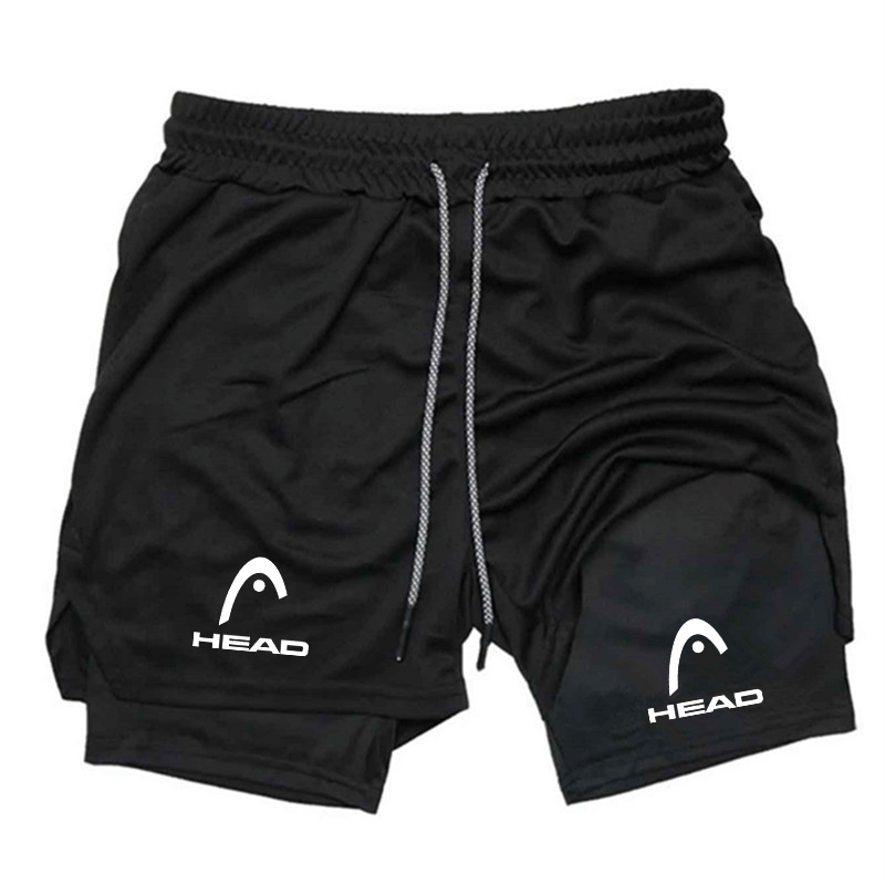Cross Print 2 in 1 Workout Run - Compression Shorts Athletes 评论和价格