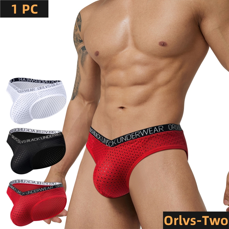 ORLVS Male Boxers Sexy Underwe - Pouch Boxer Pouch 评论和价格