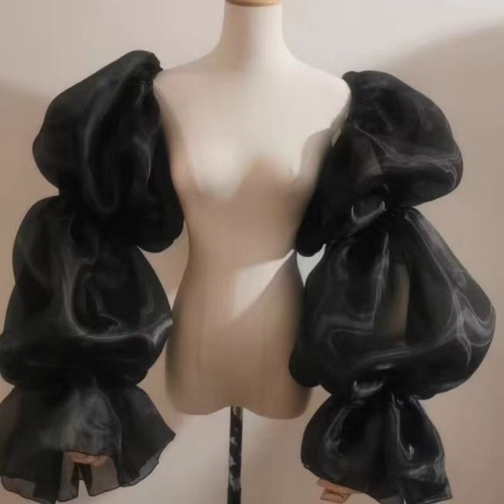 Elegant Puffy Wedding Arm Slee - Thermal Long John 评论和价格