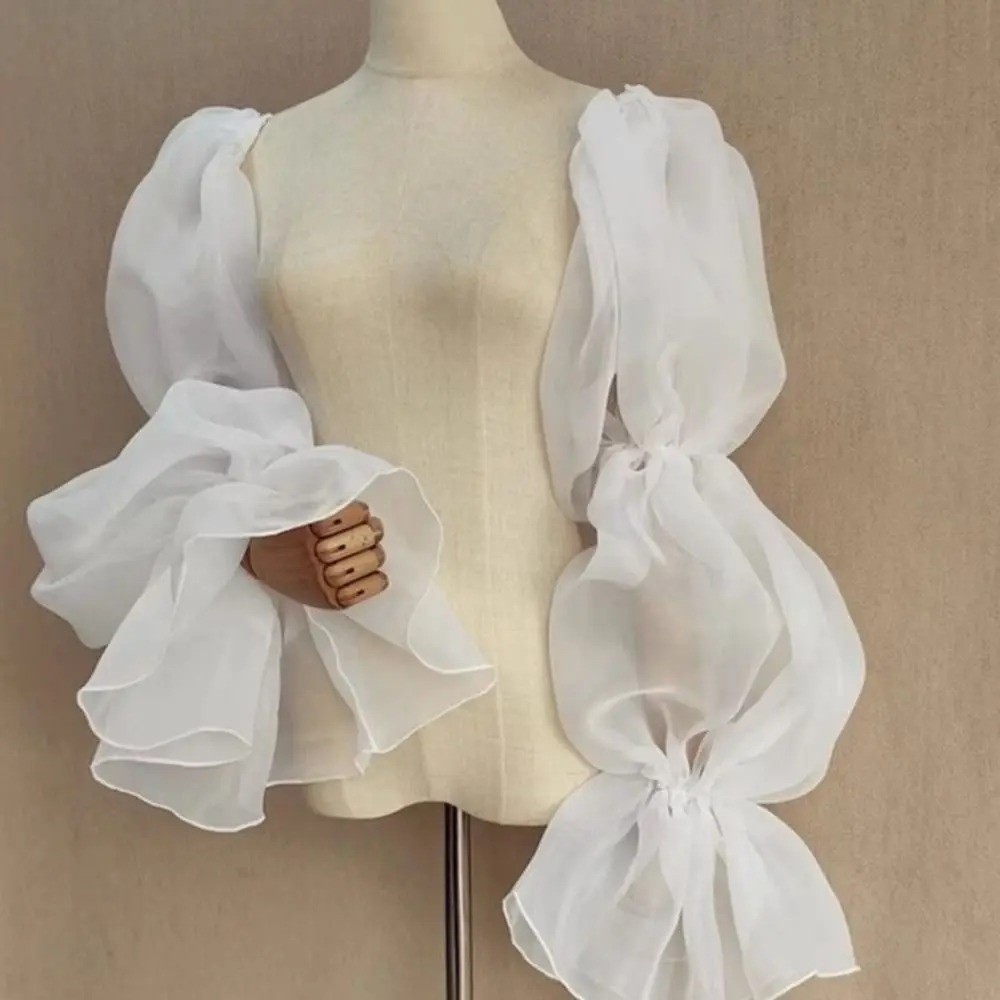 Elegant Puffy Wedding Arm Slee - Thermal Long John 评论和价格
