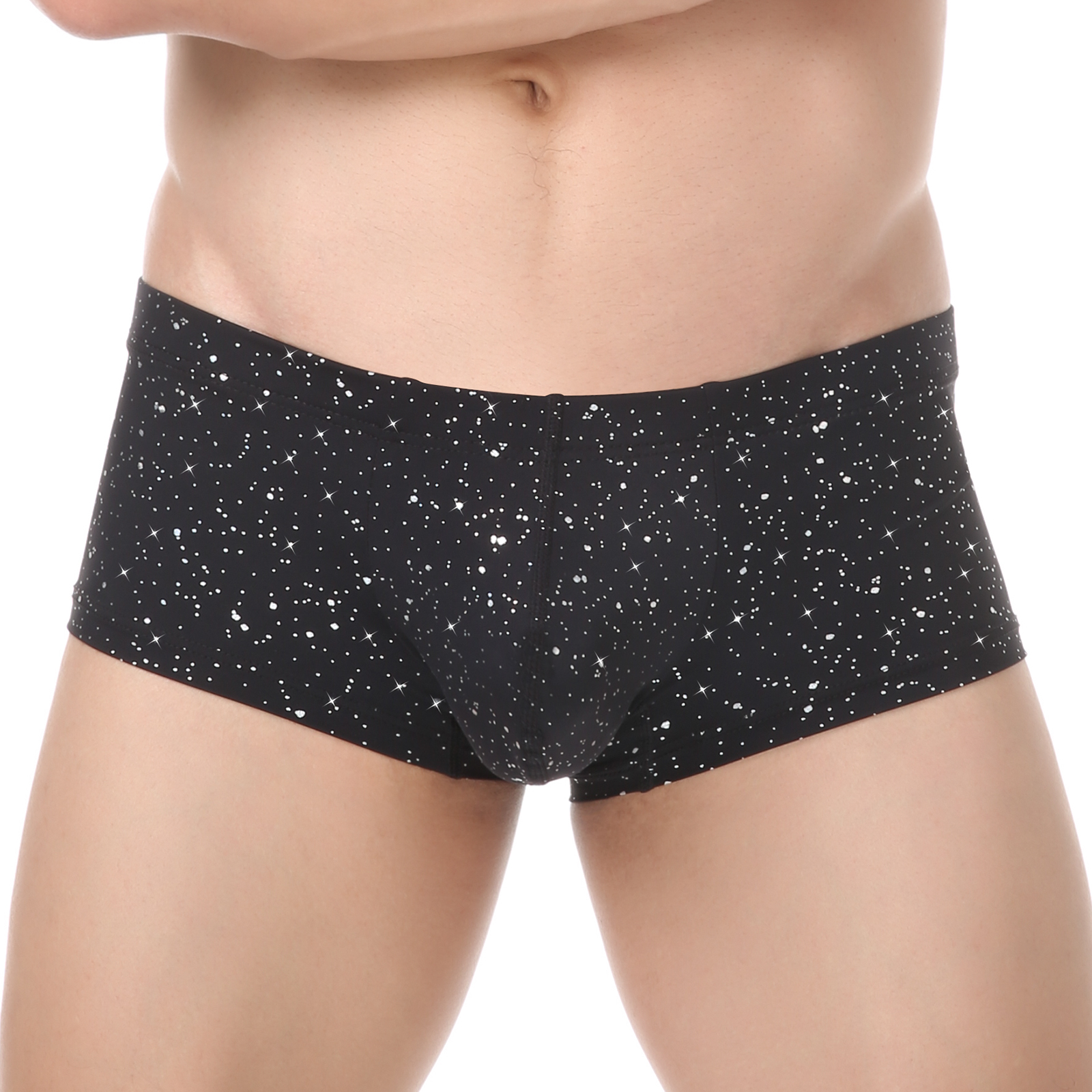 Men Sequin Boxers Shorts Sport - Pouch Boxer Pouch 评论和价格