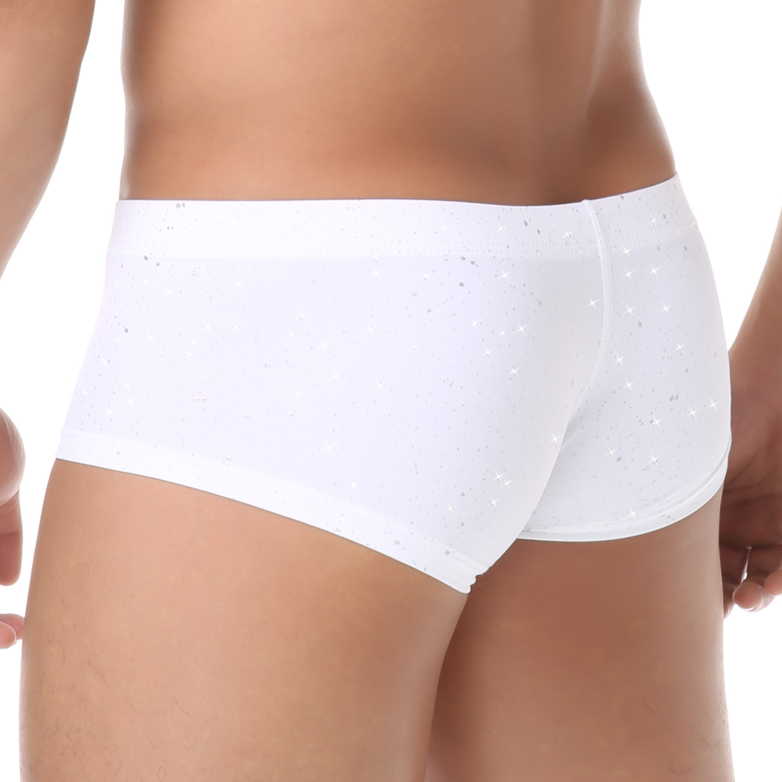 Men Sequin Boxers Shorts Sport - Pouch Boxer Pouch 评论和价格