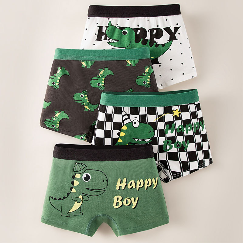 Little Boys' Cotton Boxer Brie - Boxer Brief Pack Cotton 评论和价格