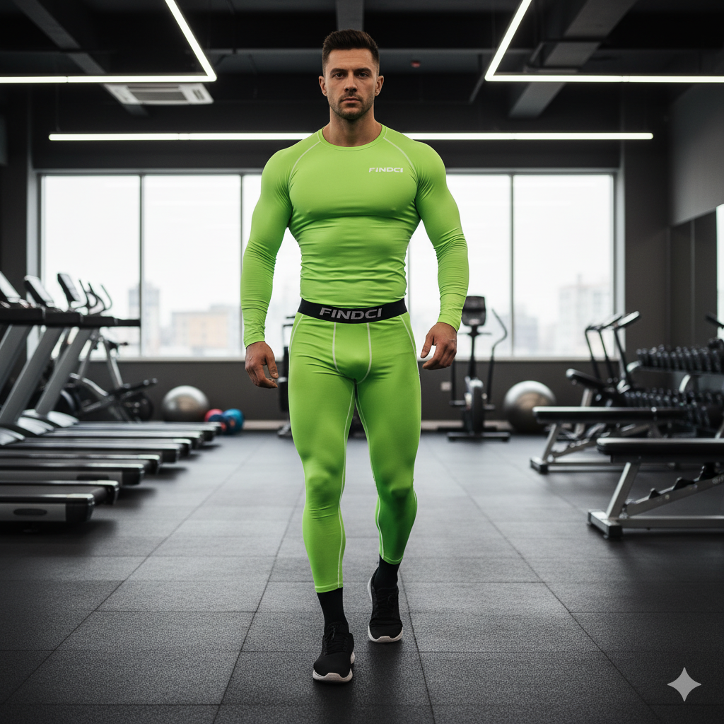 FINDCI Men's Sports Running Se - Compression Long Pant 评论和价格