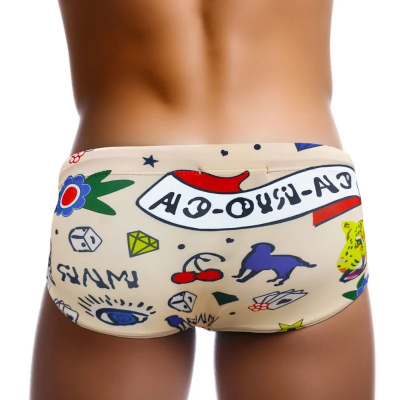 Sexy Men's Swimsuit Push-Up Sw - Trunk Breathable Men 评论和价格