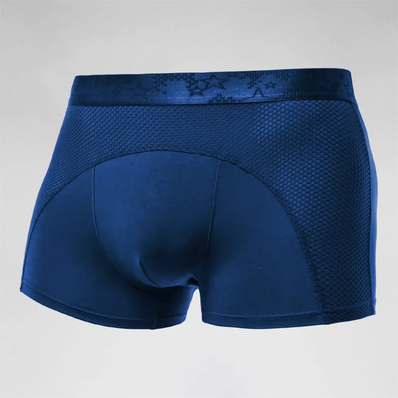 Men's underwear, men's ice sil - Mesh Sport Boxer 评论和价格