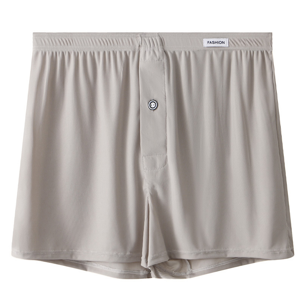 Sexy Men Daily Ice Silk Loose  - Boxer Shorts Modal 评论和价格